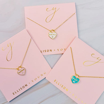 Pastel Locket Mama Necklace Shop Style & More | Fresh Looks, Everyday Deals & Free Shipping
