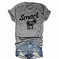 Women's Round Neck Short Sleeve T-Shirt - Casual Summer Top FitiqueFit
