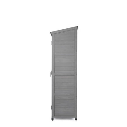 Outdoor Lockers  Metal Tops, Garden Storage Sheds, Outdoor Wood High Canopy For Patio Patio Terraces New Era Fashion LLc