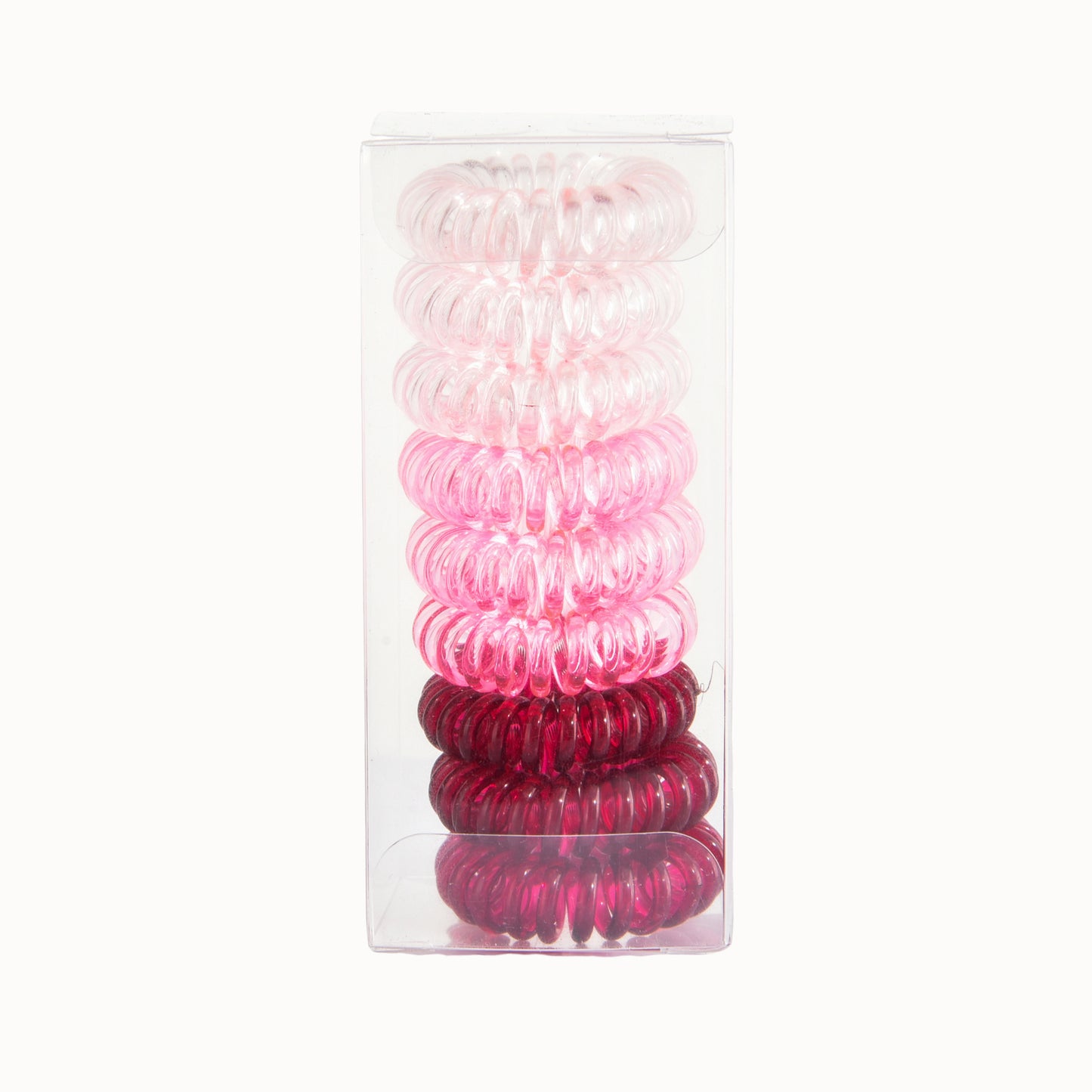 9 Pcs Spiral Hair Ties No Crease, Coil Hair Ties, Phone Cord Hair Ties, Women Ponytail Holder Elastics NovaCart
