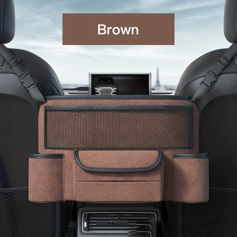 Large Capacity Handbag Holder for Cars, Designed to Fit Between Seats, Perfect for Storing Documents And Phones, And Serves As an Organizer for Automotive Consoles NovaCart