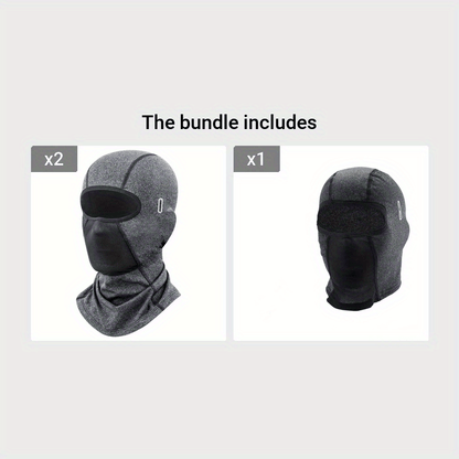 Breathable & Warm Motorcycle Riding Neck Gaiter • Adjustable Ear Loops • Full Face Coverage for Winter, Skiing, And Street Bikes • Skiing Accessory • Sleek Design • Flexible Fit NovaCart