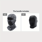 Breathable & Warm Motorcycle Riding Neck Gaiter • Adjustable Ear Loops • Full Face Coverage for Winter, Skiing, And Street Bikes • Skiing Accessory • Sleek Design • Flexible Fit NovaCart