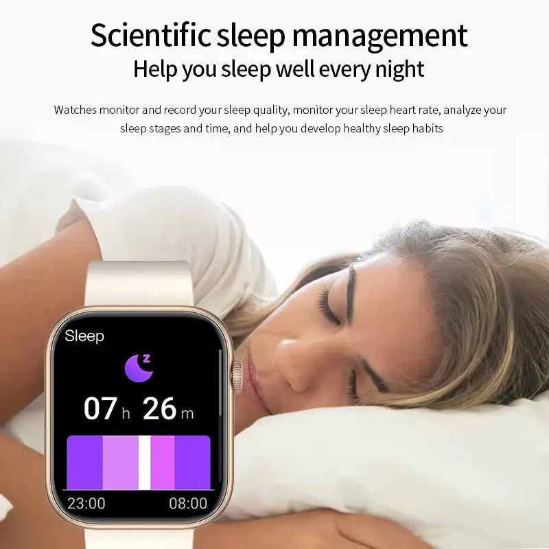 Revolutionary 2025 Smart Watch: Wireless Charging, Bluetooth Calls & Customizable Fitness Tracker for Men and Women
