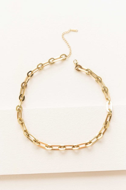 Overawe Large Chain Link Necklace (14K) Shop Style & More | Fresh Looks, Everyday Deals & Free Shipping