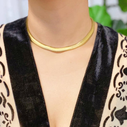 Style Staple Herringbone Chain Necklace Shop Style & More | Fresh Looks, Everyday Deals & Free Shipping