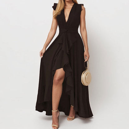 European And American Temperament Commute Design Sense Dress Women Grayceful LLC