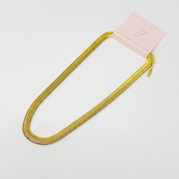 Style Staple Herringbone Chain Necklace Shop Style & More | Fresh Looks, Everyday Deals & Free Shipping