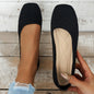 Women’s Knitted Slip-On Shoes | Plus Size Breathable Sneakers FitiqueFit