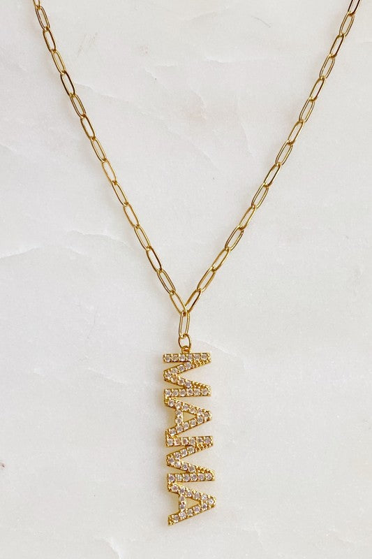 Mama Drop Pendant Necklace Shop Style & More | Fresh Looks, Everyday Deals & Free Shipping