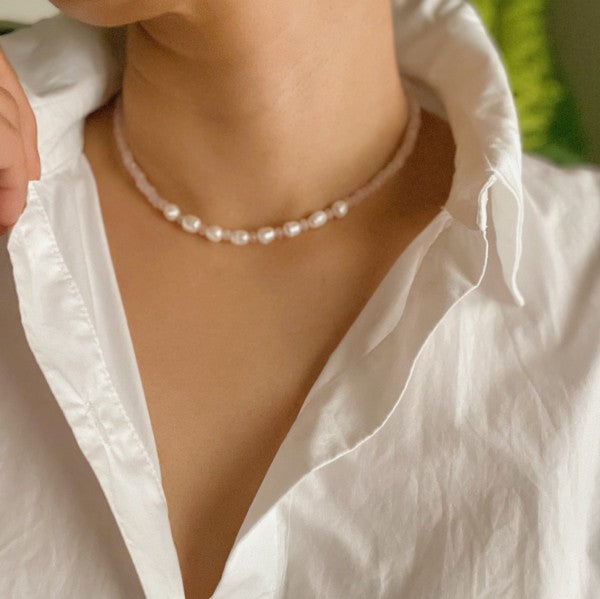 Freshwater Pearl Choker Necklace Shop Style & More | Fresh Looks, Everyday Deals & Free Shipping