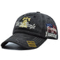 Women's Embroidered Cotton Baseball Cap | Retro Letter Style FitiqueFit