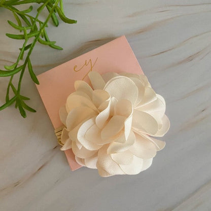 Chiffon Petals Rosette Tie necklace Shop Style & More | Fresh Looks, Everyday Deals & Free Shipping
