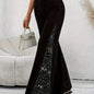 Elegant Black Lace Pants Plus Size Style