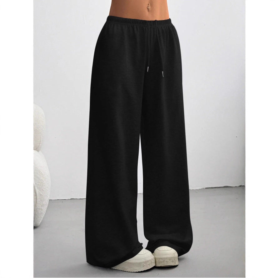 Minimalist Straight-Leg Drawstring Sweatpants – 6 Colors, S–2XL FitiqueFit