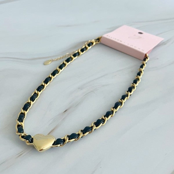 Edgy Heart Chain Choker Necklace Shop Style & More | Fresh Looks, Everyday Deals & Free Shipping