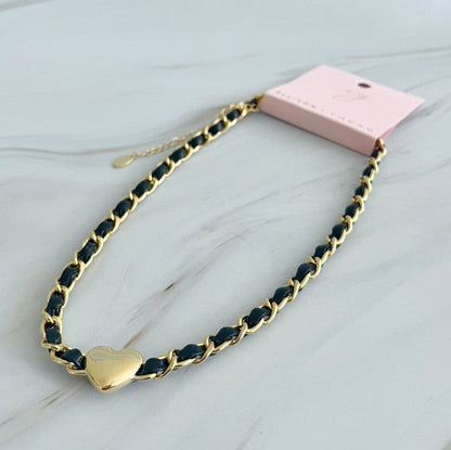 Edgy Heart Chain Choker Necklace Shop Style & More | Fresh Looks, Everyday Deals & Free Shipping