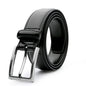 Men's Leather Belt, Fashion & Classic Casual Belt with Single Prong Buckle for Jeans, Pants, Work And Business, Gift for Dad & Husband NovaCart