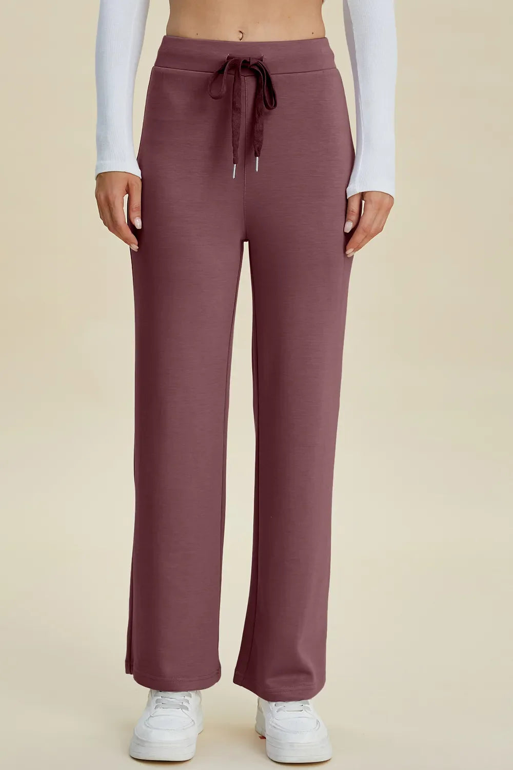 Basic Bae Full Size Air Scuba Drawstring Wide Leg Pants New Era Fashion LLc