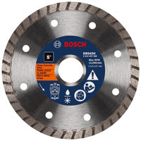 BOSCH DB542H 5 In. Premium Turbo Rim Diamond Blade for Smooth Cuts VM Hardware