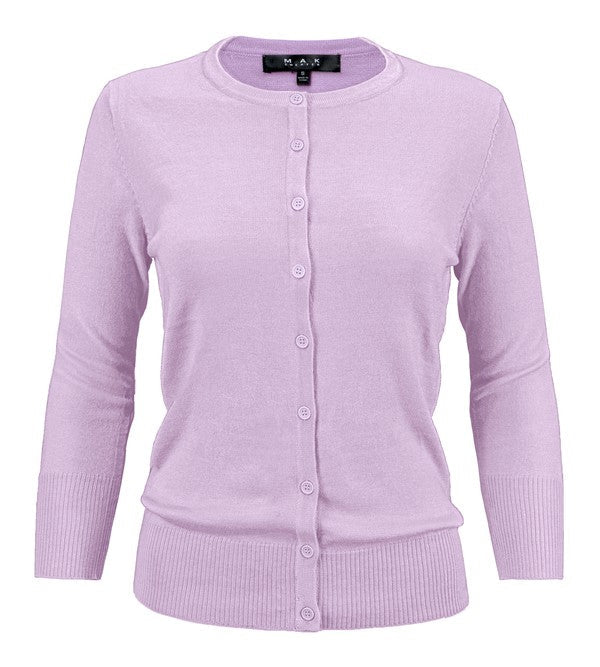 Crewneck Button Down Knit Cardigan Sweater Shop Style & More | Fresh Looks, Everyday Deals & Free Shipping