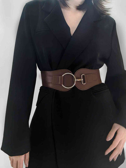 Elegant Fashion PU Elastic Wide Belt – Adjustable Comfort Fit See size chart under “more details” The Fashion Celestial