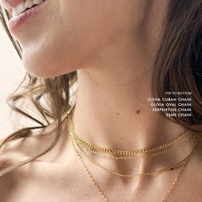 Olivia Oval Chain Necklace Shop Style & More | Fresh Looks, Everyday Deals & Free Shipping
