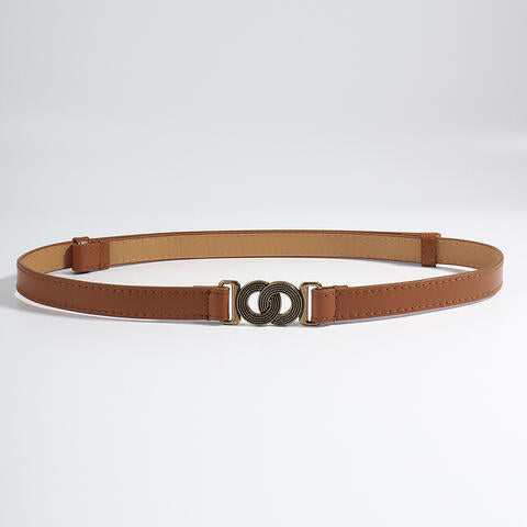 ElegantStyle Alloy Buckle PU Belt – Chic and Versatile Accessory See size chart under “more details” The Fashion Celestial