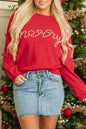 Christmas Merry Pearl Beaded Sweater Shop Style & More | Fresh Looks, Everyday Deals & Free Shipping