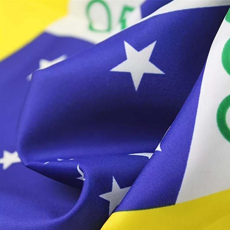 Free Shipping: Show Your Pride with a Beautiful Brazilian Flag Banner! NovaCart