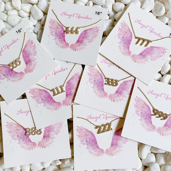 Dainty Angel Number Necklace Shop Style & More | Fresh Looks, Everyday Deals & Free Shipping