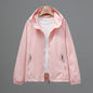 Women's Cropped Casual Loose Plus Size Hooded Thin Shell Jacket See size chart under “more details” The Fashion Celestial