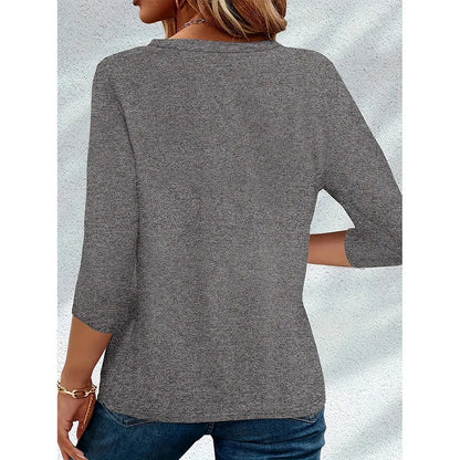 Women's 3-Pack 3 4 Sleeve Tunic Tops FitiqueFit