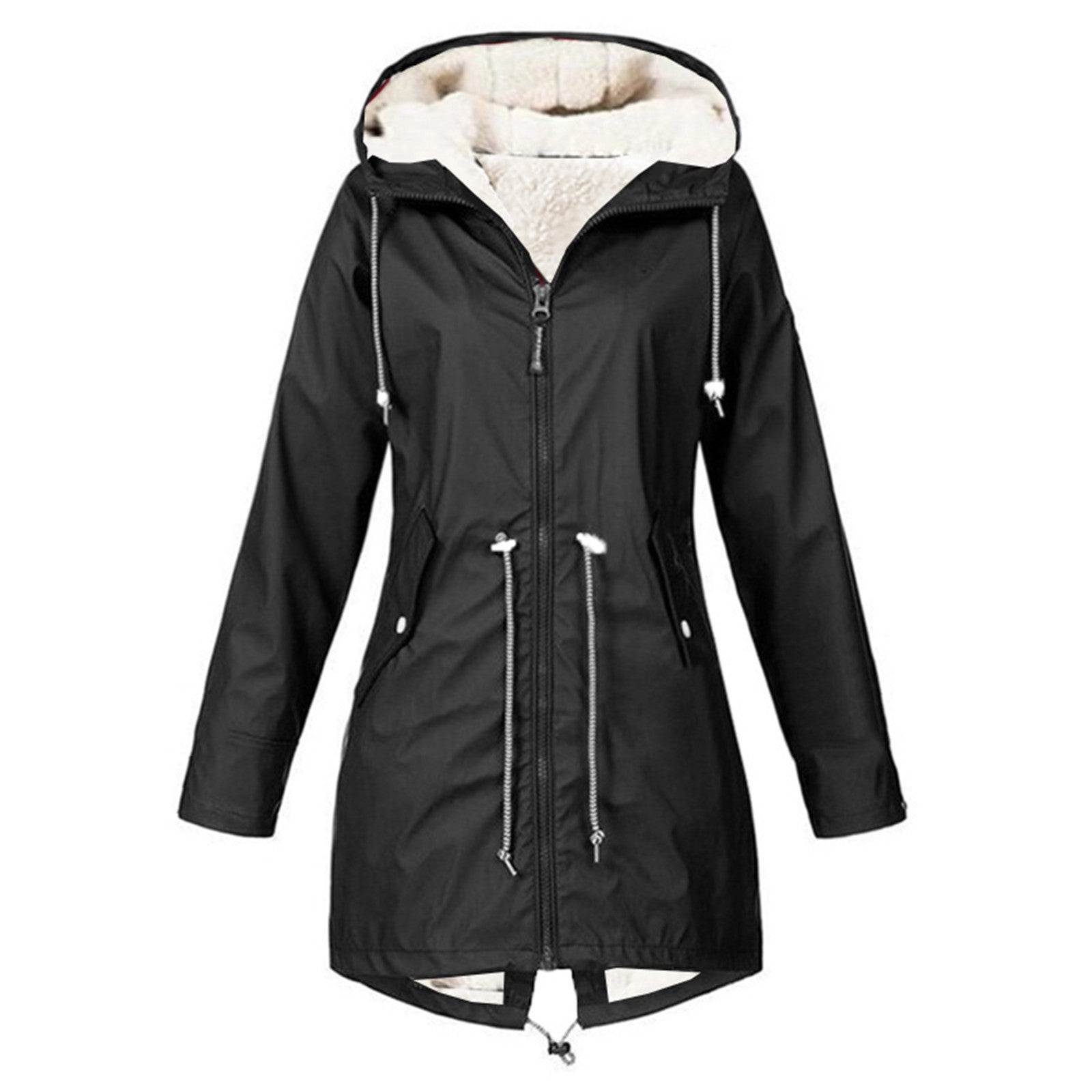 Sports Waterproof Jacket Plus Size Cotton-padded Clothes Fleece-lined See size chart under “more details” The Fashion Celestial