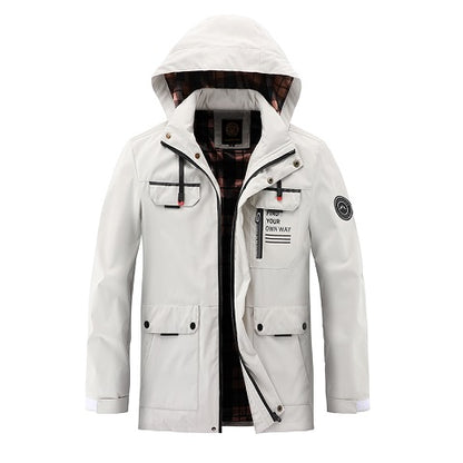 Spring and Summer Men's Fashion Casual Windbreaker Pilot Jacket Outdoor Sports Jacket NovaCart