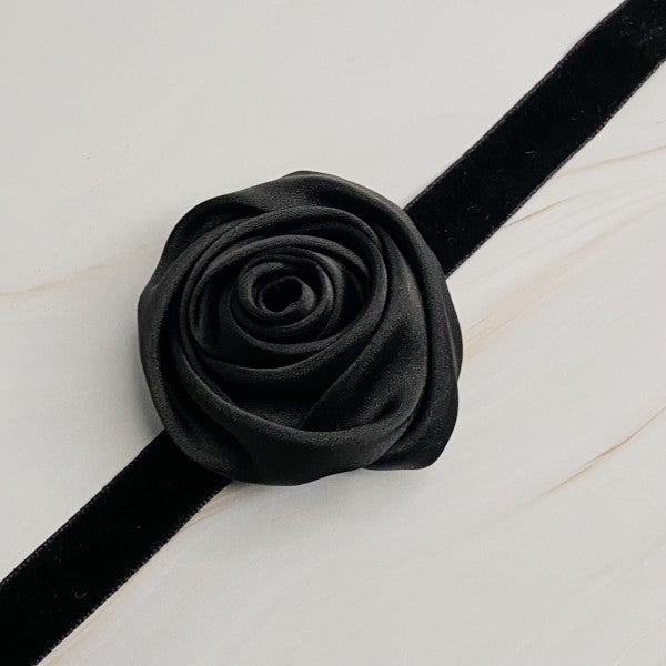 Satin Rose Velvet Sash Necklace Shop Style & More | Fresh Looks, Everyday Deals & Free Shipping