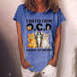 Cute Cat Graphic T-Shirt FitiqueFit