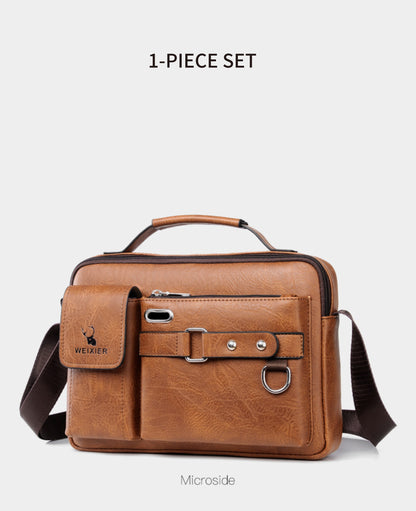 Men's Single-Shoulder Bag, Crossbody Bag, Business Messenger Bag, Shoulder Bag, Handbag, Casual Bag for Men NovaCart
