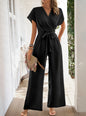 Solid Color Women's Jumpsuit Series Belt Grayceful LLC