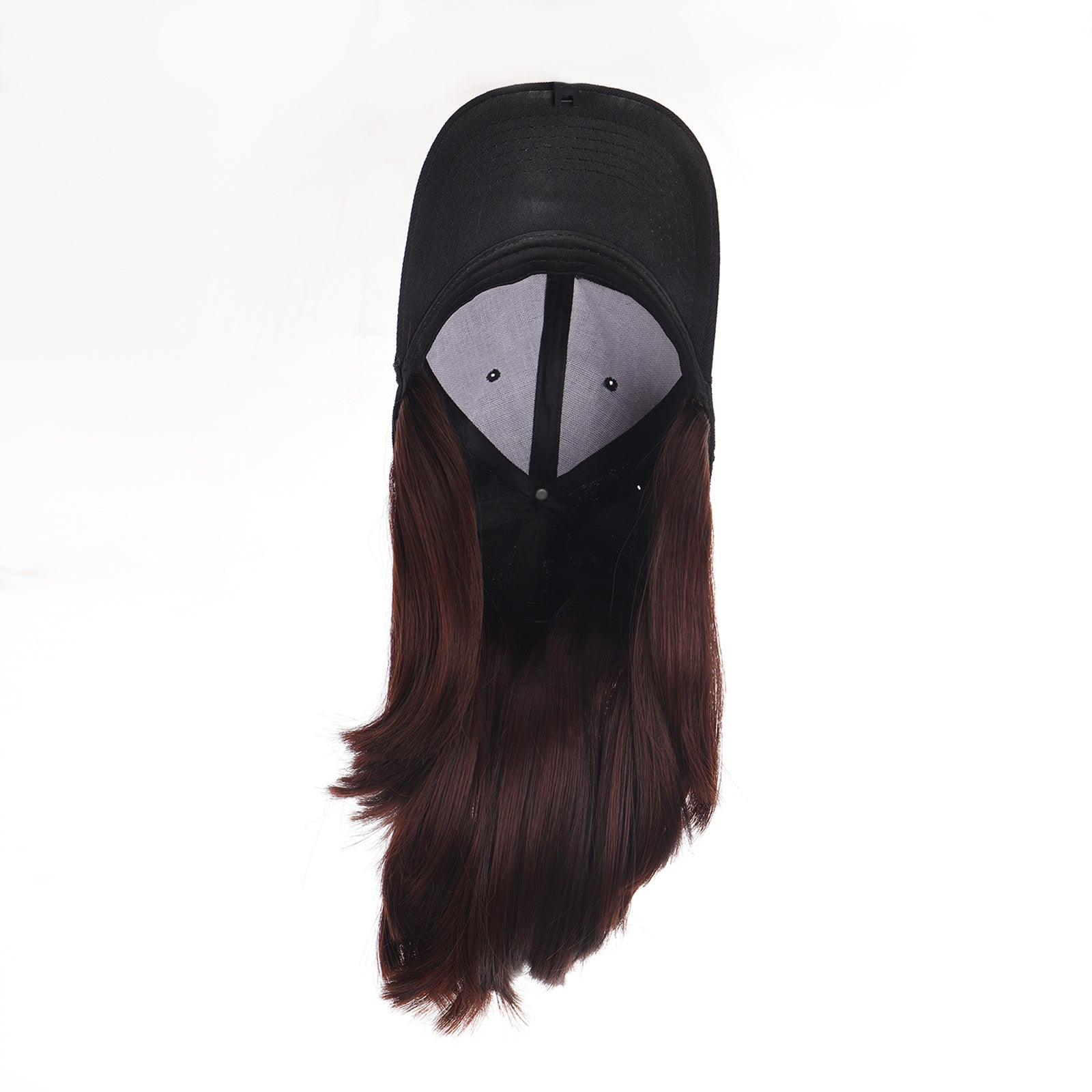 Women'S Hat Wigs, Baseball Cap Wigs, Short Bob Hairstyles, Synthetic Caps with -Resistant NovaCart