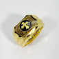Creative faith cross ring
