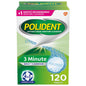 3 Minute Denture Cleanser Tablets - 120 Count