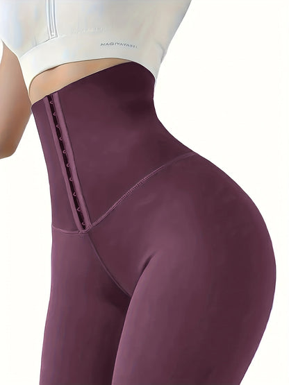 Women'S High-Waist Double-Breasted Tummy Control Leggings - Thickened, Stretchy, Button Closure, Olive Green, Long Length, All-Season Skinny Jeans for Butt Lifting & Belly Smoothing, High Waisted Leggings, Butt Lifting Appare NovaCart