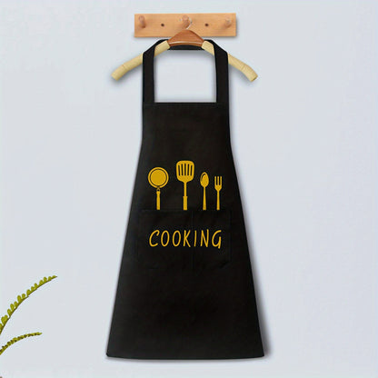 Single Apron, Featuring Pockets, Suitable for Coffee Shops, Dining Establishments, And Versatile Use, Measuring 28.3 Inches by 25.5 Inches. NovaCart