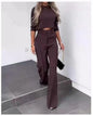 Cute Style Fresh Sweet Women's Clothing Nine-quarter Sleeve Fashion Casual Set See size chart under “more details” The Fashion Celestial