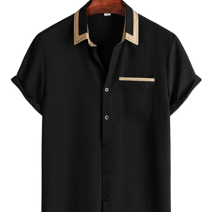 New Lightweight Casual Short-Sleeve Shirt for Men for Spring And Summer. NovaCart
