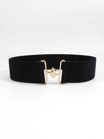 StylishFit Elastic Wide Belt – Adjustable Comfort and Chic Design See size chart under “more details” The Fashion Celestial