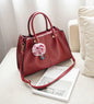 Fashionable Women's Crossbody and Tote Bag Set