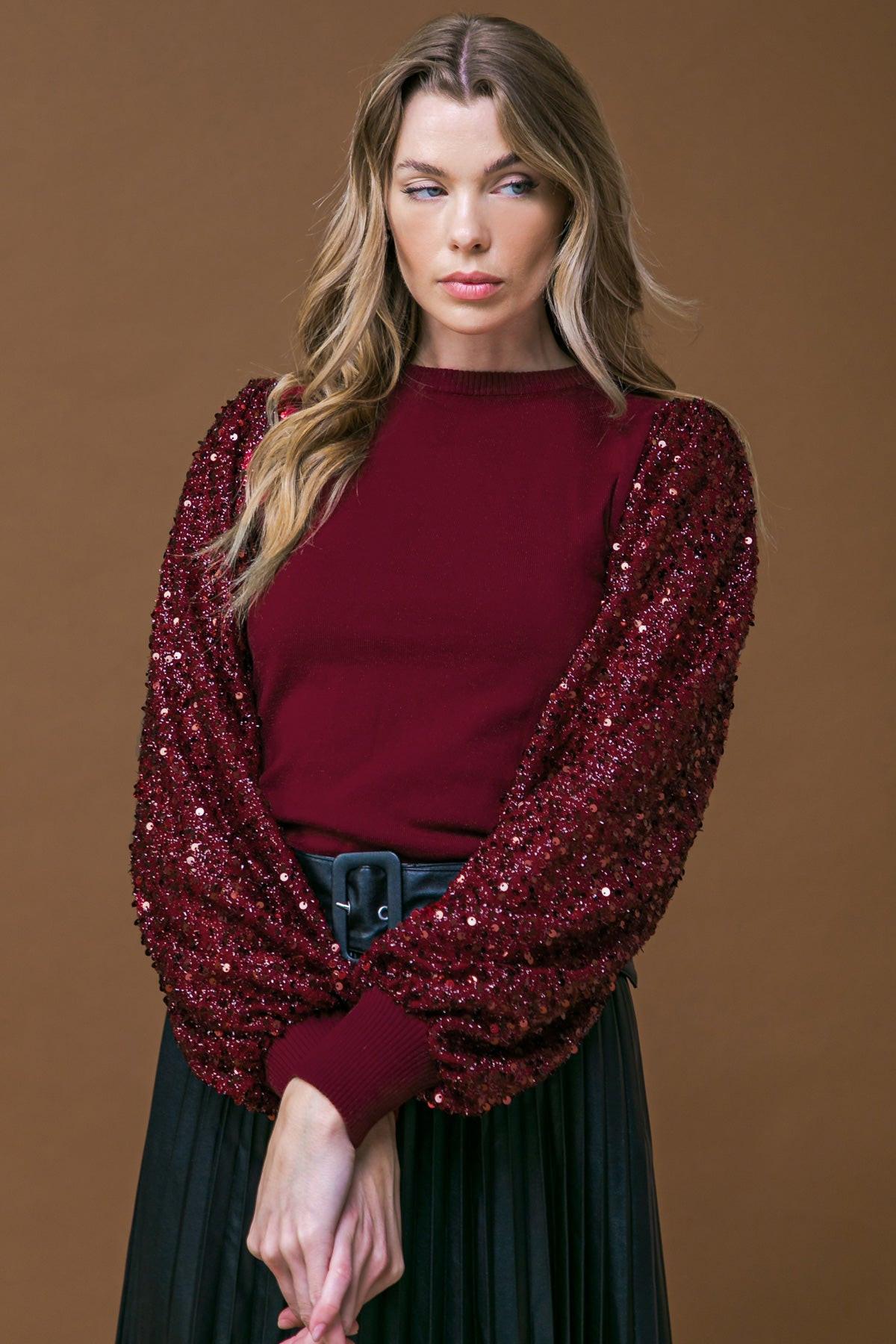 FEELING THE FUN SWEATER TOP Flying Tomato