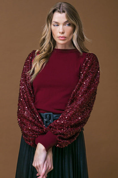 FEELING THE FUN SWEATER TOP Flying Tomato
